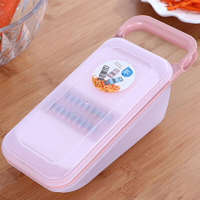 

1Pcs Vegetable Cutter With Steel Blade Mandoline Slicer Potato Peeler Carrot Grater Dicer