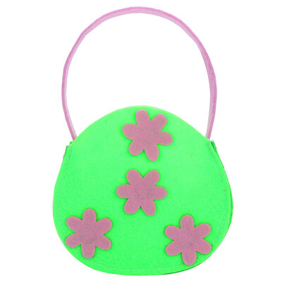 

Toponeto Easter Small Flower Gift Bag Candy Bag Creative Present Home Accessory