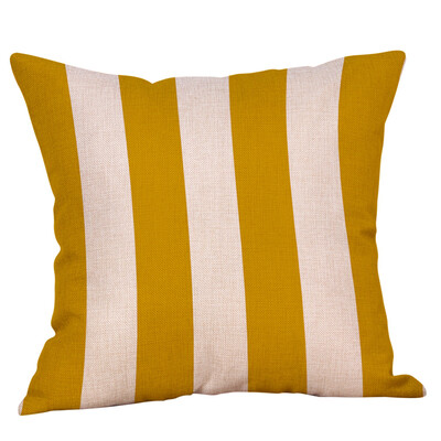 

〖Follure〗Mustard Pillow Case Yellow Geometric Fall Autumn Cushion Cover Decorative