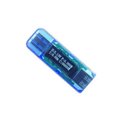 

White Font Color OLED USB 20 Detector Voltmeter Ammeter Power Capacity Tester Meter Voltage Current Mobile USB Power Tester