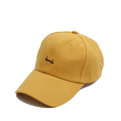 

Hat womens summer fashion small letters embroidered baseball cap mens outdoor casual visor Korean version of simple Cap tide