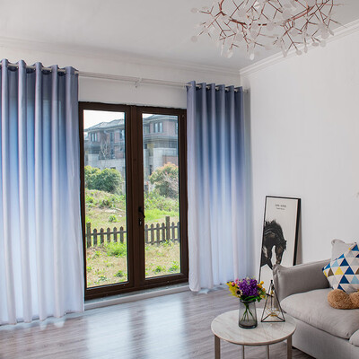 

Gobestart Leaves Sheer Curtain Tulle Window Treatment Voile Drape Valance 1 Panel Fabric