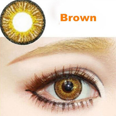 

1Pair Women Multicolor Color Contact Lenses for Eye Makeup Cosplay Masquerade