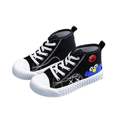 

Baby Printed Shoes Newborn Toddler Cute Moccasins Prewalker Canvas Sports Casual Shoes Soft Sole Lace Baby Shoes