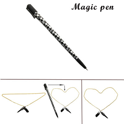 

YIWULANew Strange Creative Magic Pen Change Necklace Magic Props Funny Toy