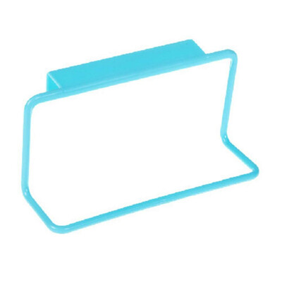 

Plastic Towel Rack Hanging Holder Rag Hanging Holder Non-marking Cupboard Hanger For Bathroom Kitchen