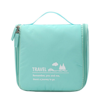 

Toponeto Memory Fabric Hanging Cosmetic Bag Waterproof Portable Travel Storage Bag