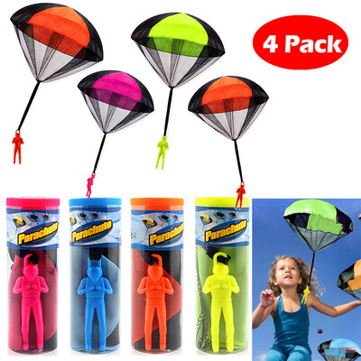 

〖Follure〗Childrens Educational Toys Play Hand Outdoor Kids Parachute Mini Throwing Toy