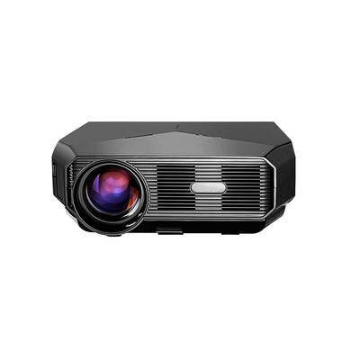 

A4300 720p 3800LM Projector LED Light USB HD Port 24G Wireless Remote Control 3 Bars LED Light For Office Home Theater UK Plug