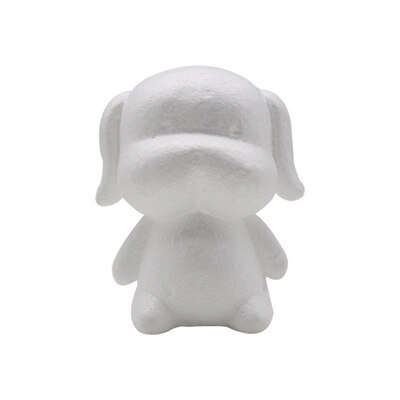 

Handmade DIY Foam Dog Rabbit Modeling Faux Pearl Gift Desktop Ornament Decor
