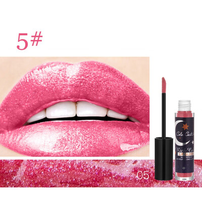 

Diamond Shimmer Lip Gloss Long-lasting Non-stick Cup Waterproof Silky Glitter Liquid Lipstick Maquiagem Lip Tint