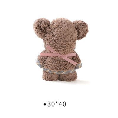 

Lovely Coral Fleece Bear Towel Microfiber Towel Super-absorbent Face Towel