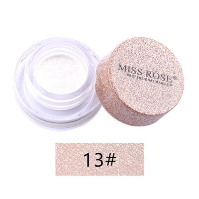 

MISS ROSE Eye Shadow Powder Shiny Smoky Eyeshadow Bling High Gloss Face Glow Powder