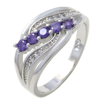 

New Jewelry Natural Irish Ring Solid 925 Sterling Silver Love Heart Fine Jewelry