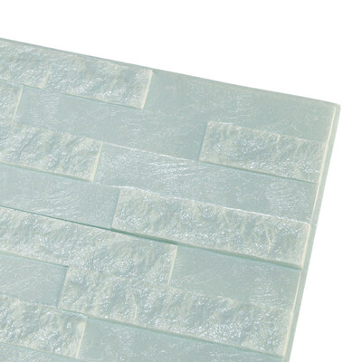 

Gobestart PE Foam 3D Wallpaper DIY Wall Stickers Wall Decor Embossed Brick Stone Adhesive