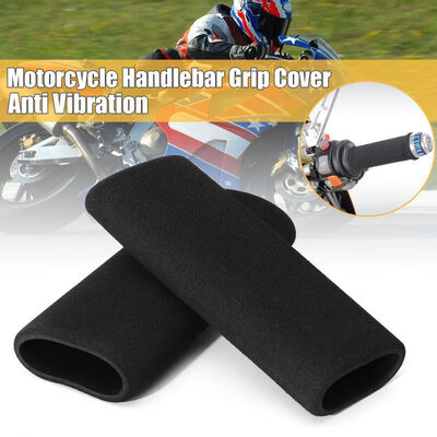 

Motorcycle Foam Slip Anti Vibration Comfort Handlebar Cover Grip Bike Grips Accessory Set