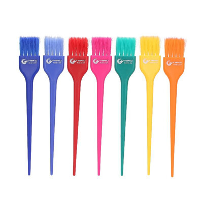 

7 pcs Hair Coloring Combs Hair Dye Color Brush Set Salon Hair Coloring Tool Variety Color Highlight Tint Brushes Combs Set with So