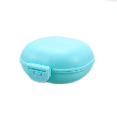 

CuTE Plastic Candy Color Soap Dishes Container Box Holder Storage Organizer for Home Bathroom Hiking Traveling Camping