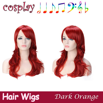 

Full Wig Cosplay Wigs for Women Synthetic Long Curly Wigs Wavy Anime Costume Heat Resistance