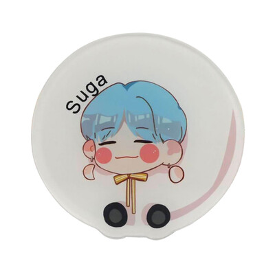 

Kpop BTS Cute Q Version Acrylic Badge Cute Cartoon Brooch Bag Pendant Boys Girls Accessories Hot Gift for Fans