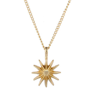 

Fashion New Sunshine European Chain Pendant Necklace Jewelry Sun Charm Pendant
