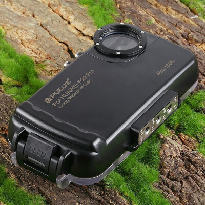 

PULUZ 40m130ft Diving Waterproof Case Smartphone Protective Cover Underwater Housing Case Shock-proof 360° Full Protection for Hu