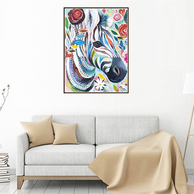 

Gobestart 5D Embroidery Paintings Rhinestone Pasted DIY Diamond Painting Cross Stitch