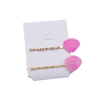

New Girls Hair Clips Cute Shell Starfish Crown Design Hair Pin Set Children Hairpin Princess Hair Accessories