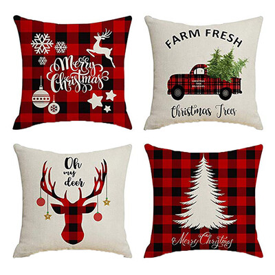 

Siaonvr 4Pcs Home Decor Cushion Cover Graffi Style Throw Pillowcase Pillow Covers