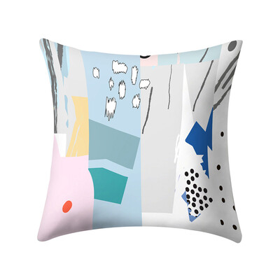 

Toponeto Print Pillow Case Polyester Sofa Car Cushion Cover Home Decor 45 X 45cm