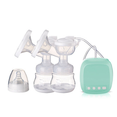 

China Supplier Wholesale BPA Free Pink Mum Care Automatic Silicone Double Breast Pump Electric
