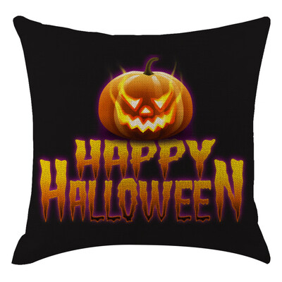 

Siaonvr Halloween Pumpkin Pillow Cover Pillowcases Decorative Sofa Cushion Cover