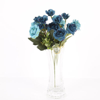 

1Pcs Artificial Flower Autumn Five Fork Austen Rose Home Decoration Accessories Multi Color Simulation Flower Wedding Decoration