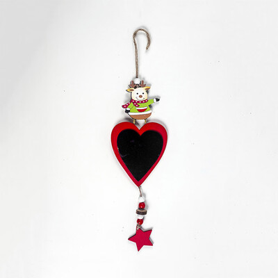 

Tailored Christmas Wooden Painted Pendants Painted Snowman Small Tree Strings