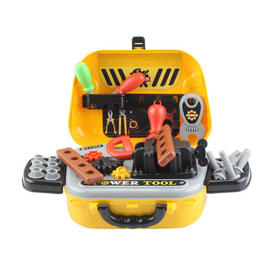 

Children Pretend Play Tools Shoulder Bag Simulation Role Playing Educational Toy Set Birthday Gift