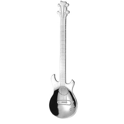 

1Pcs Stainless Steel Guitar Shape Coffee Spoon Creative Kitchen Tableware Cutlery