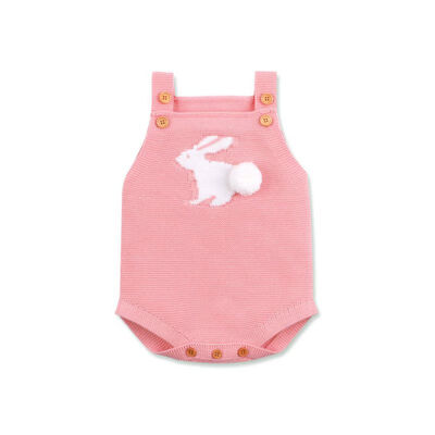 

Fashion Baby Clothes Autumn Infant Baby Girls Sleeveless Knitted Solid Rompers Kids Boys Jumpsuit Baby Girls Clothes