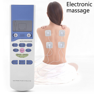 

Tens Machine Unit Electrical Massager Pulse Muscle Stimulator Back Pain Therapy