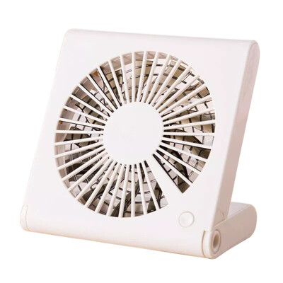 

Rechargeable Mini USB Portable Folding Pocket Fan Handheld Air Cooling Fan Mute with 3 Adjustable Speed Travel Outdoor