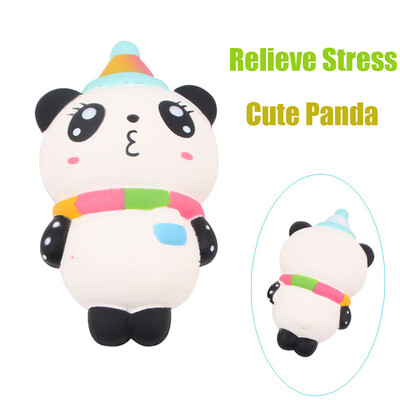 

YIWULASimulation Cute Panda Slow Rising Scented Squeeze Relieve Stress Toy