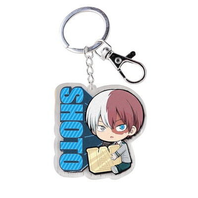 

My Hero Academia Keychain｜Anime Boku My Hero Academia Keychain Key Ring My Hero Academia Acrylic Figure Keychain Anime Fans Gift