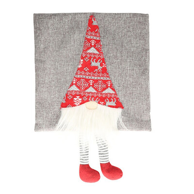 

Christmas Cute Faceless Doll Pillowcase Cartoon Three-dimensional Pillowcase Festive Party Supplies