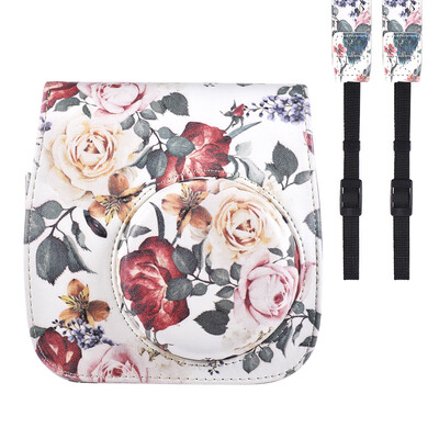 

PU Protective Instant Camera Case Bag Pouch Protector with Strap for Fujifilm Instax Mini 88s89