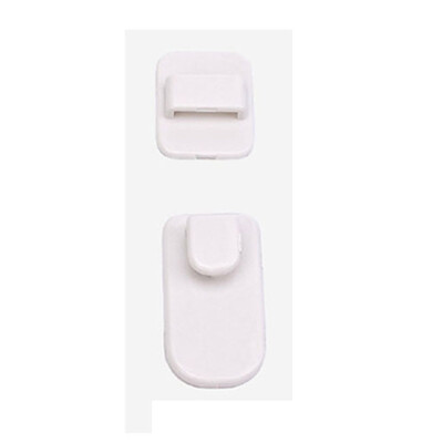 

JPGIF Plastic Hooks 2 pair 4Pcs Sticky Set TV Air Conditioner Remote Control Hanger
