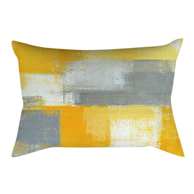 

〖Follure〗Pineapple Leaf Yellow Pillow Case Sofa Car Waist Throw Cushion Cover Home Decor