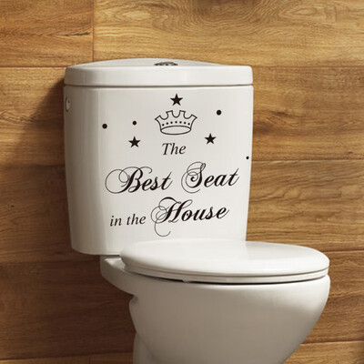 

Toilet Monster Bathroom Decal Funny Vinyl Sticker Wall Art Voyeur For Home DecorWX
