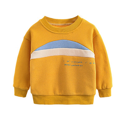 

New Autumn Kids Baby Girl Pullover 0-4T Patchwork Design Sweatshirts Casual Cute Toddler Blouse Long Sleeve Outerwear