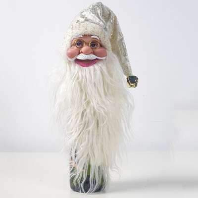 

Christmas Wine Bottle Cover Bag Old Man Xmas Dinner Party Decoration Gift