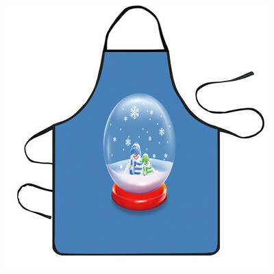 

Toponeto Christmas Decoration Waterproof Apron Kitchen Aprons Dinner Party Apron