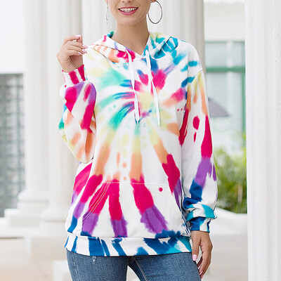 

Tailored Womens Fashion Long Sleeve Loose Hat Printed Pocket Garments Blouses